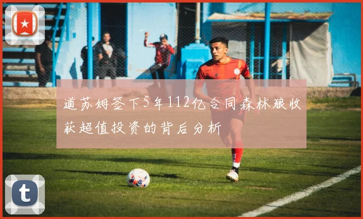 道苏姆签下5年112亿合同森林狼收获超值投资的背后分析
